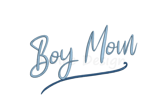 Download Boy Mom Embroidery Design - Mom embroidery design Collection