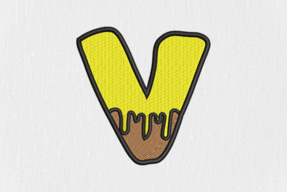 Download Letter V Bee Monograms - Premium Resources
