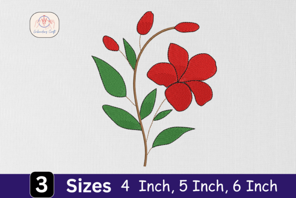 Download Botanical Elegant Red Floral Stem - Premium Resources