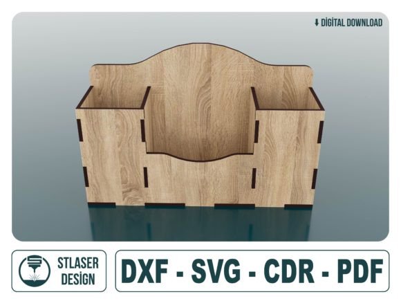 Download Laser Cut Wooden Pencil Holder Svg Files - Pen Collection